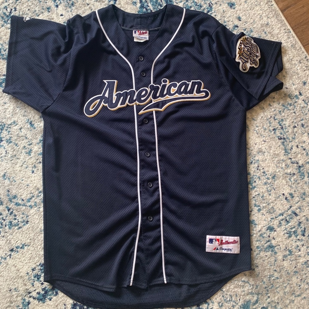 America League jersey.